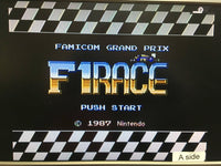 fh7081 Famicom Grand Prix F-1 Race Famicom Disk Japan