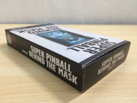 ue6383 Super Pinball Behind The Mask BOXED SNES Super Famicom Japan