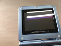 lf7377 No Battery GameBoy Advance SP Pearl Blue Game Boy Console Japan