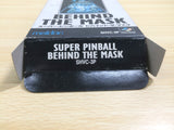 ue6383 Super Pinball Behind The Mask BOXED SNES Super Famicom Japan