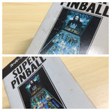 ue6383 Super Pinball Behind The Mask BOXED SNES Super Famicom Japan