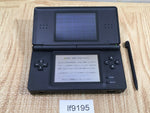 lf9195 Plz Read Item Condi Nintendo DS Lite Jet Black Console Japan