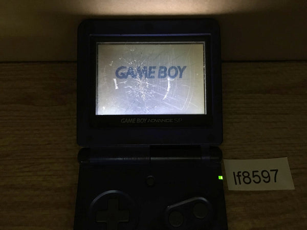 lf8597 Plz Read Item Condi GameBoy Advance SP Azurite Blue Console Japan