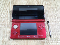 kh5378 No Battery Nintendo 3DS Flare Red Console Japan