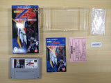 ue5967 Kidou Senshi Z Gundam Away to the New Type BOXED SNES Super Famicom Japan