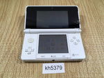 kh5379 Plz Read Item Condi Nintendo 3DS Pure White Console Japan