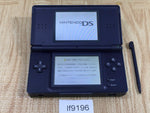 lf9196 Plz Read Item Condi Nintendo DS Lite Enamel Navy Console Japan