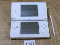 lf7476 Plz Read Item Condi Nintendo DS Lite Crystal White Console Japan