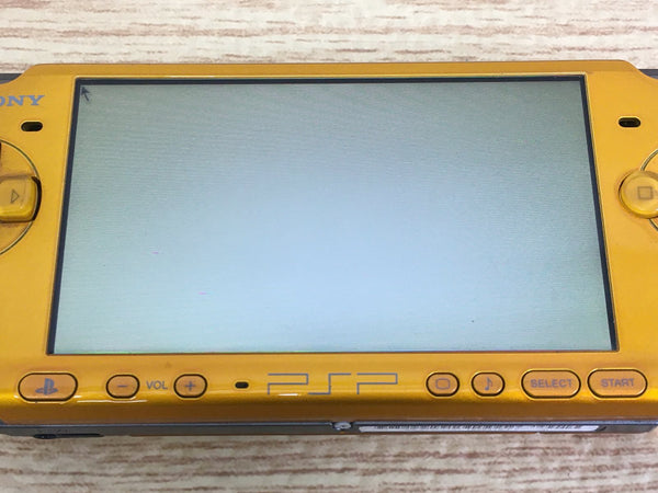 gd1975 Plz Read Item Condi PSP-3000 BRIGHT YELLOW SONY PSP Console Japan