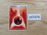 cd7476 FireEnergy - L2 FireEnergy Pokemon Card TCG Japan