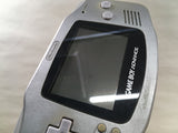 lf9385 Plz Read Item Condi GameBoy Advance Silver Game Boy Console Japan