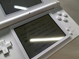 lf7476 Plz Read Item Condi Nintendo DS Lite Crystal White Console Japan