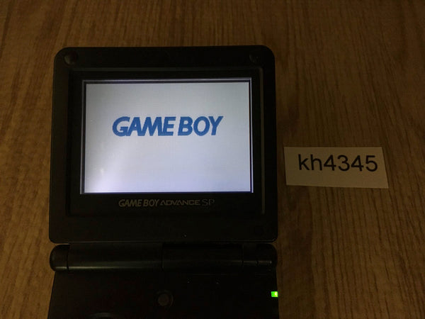 kh4345 Plz Read Item Condi GameBoy Advance SP Onyx Black Console Japan