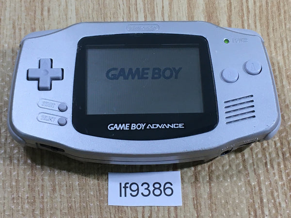 lf9386 Plz Read Item Condi GameBoy Advance Silver Game Boy Console Japan