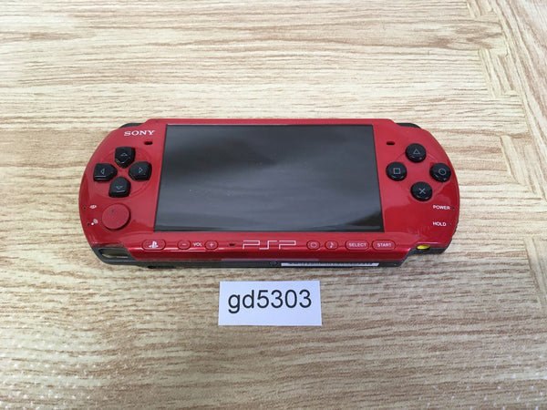 gd5303 Not Working PSP-3000 RED & BLACK SONY PSP Console Japan