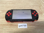 gd4788 Plz Read Item Condi PSP-3000 BLACK & RED SONY PSP Console Japan