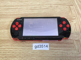 gd3514 No Battery PSP-3000 BLACK & RED SONY PSP Console Japan