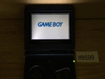 lf8599 Plz Read Item Condi GameBoy Advance SP Azurite Blue Console Japan