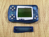 kh4252 Plz Read Item Condi Wonder Swan Skeleton Blue Bandai Console Japan