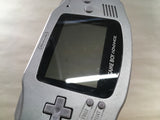 lf9386 Plz Read Item Condi GameBoy Advance Silver Game Boy Console Japan