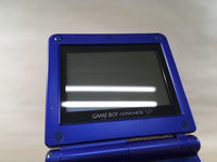 lf7380 Plz Read Item Condi GameBoy Advance SP Azurite Blue Console Japan