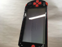 gd4788 Plz Read Item Condi PSP-3000 BLACK & RED SONY PSP Console Japan