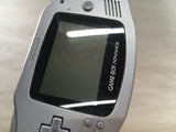 lf9386 Plz Read Item Condi GameBoy Advance Silver Game Boy Console Japan