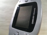 lf9386 Plz Read Item Condi GameBoy Advance Silver Game Boy Console Japan