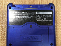 lf7380 Plz Read Item Condi GameBoy Advance SP Azurite Blue Console Japan