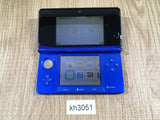 kh3051 Plz Read Item Condi Nintendo 3DS Cobalt Blue Console Japan