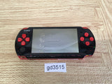 gd3515 Plz Read Item Condi PSP-3000 BLACK & RED SONY PSP Console Japan