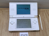 lf7478 Plz Read Item Condi Nintendo DS Lite Crystal White Console Japan