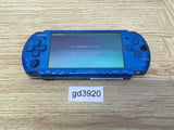 gd3920 Plz Read Item Condi PSP-3000 VIBRANT BLUE SONY PSP Console Japan