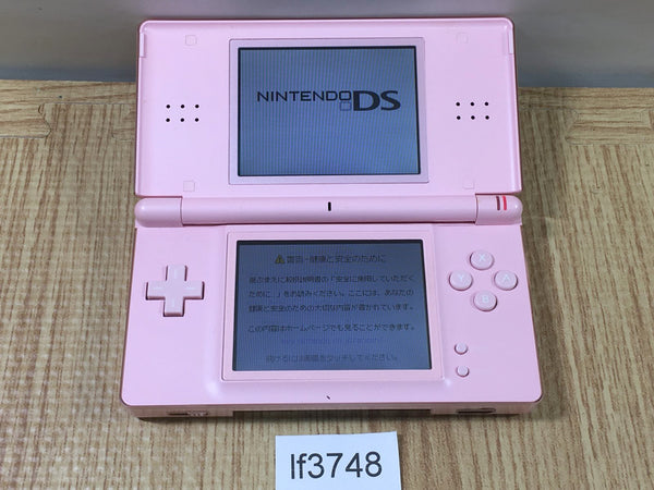 lf3748 Plz Read Item Condi Nintendo DS Lite Noble Pink Console 