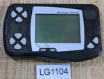 LG1104 Plz Read Item Condi Wonder Swan Skeleton Black Bandai Console Japan