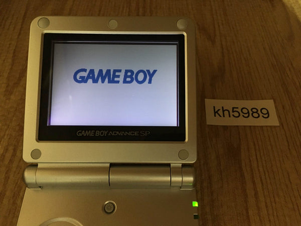 kh5989 No Battery GameBoy Advance SP Platinum Silver Game Boy Console Japan