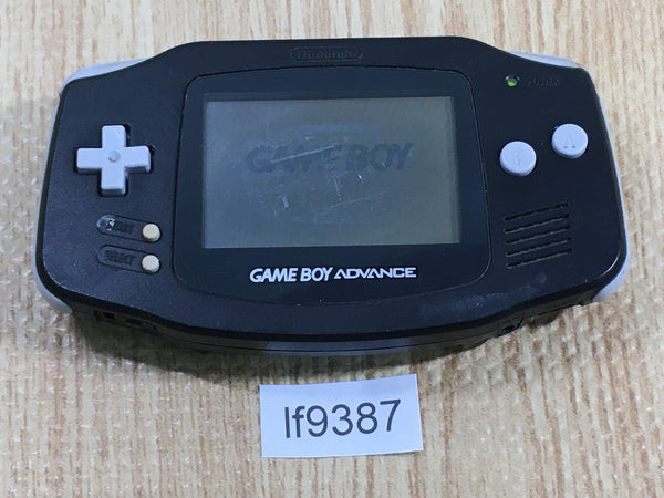 lf9387 Plz Read Item Condi GameBoy Advance Black Game Boy Console Japan