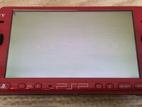 gd5304 Plz Read Item Condi PSP-3000 RED & BLACK SONY PSP Console Japan