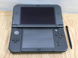 lf8266 Plz Read Item Condi Nintendo NEW 3DS LL XL METALLIC BLACK Console Japan