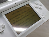 lf9198 Plz Read Item Condi Nintendo DS Lite Crystal White Console Japan