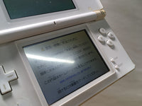 lf7478 Plz Read Item Condi Nintendo DS Lite Crystal White Console Japan