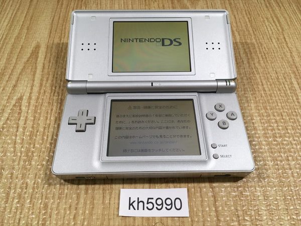 kh5990 Plz Read Item Condi Nintendo DS Lite Gross Silver Console Japan