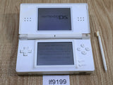 lf9199 Plz Read Item Condi Nintendo DS Lite Crystal White Console Japan