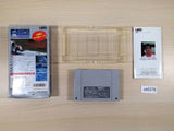 ue5278 Aguri Suzuki no F1 Super Driving Racing BOXED SNES Super Famicom Japan