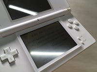 lf7479 Plz Read Item Condi Nintendo DS Lite Crystal White Console Japan