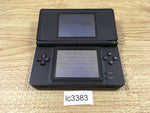 lc3383 Plz Read Item Condi Nintendo DS Lite Jet Black Console Japan