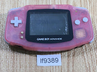 lf9389 Plz Read Item Condi GameBoy Advance Milky Pink Game Boy Console Japan