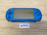 gd3922 Plz Read Item Condi PSP-3000 VIBRANT BLUE SONY PSP Console Japan