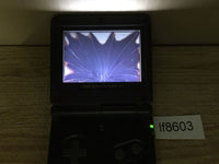 lf8603 Plz Read Item Condi GameBoy Advance SP Onyx Black Console Japan