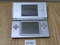 lf7481 Plz Read Item Condi Nintendo DS Lite Gross Silver Console Japan